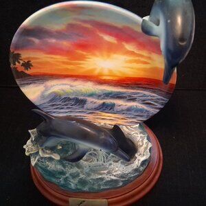 The Bradford Exchange Paradise Discovery Series Vintage Collector Plates